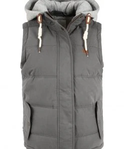 Oxmo OXLEWONDA - Chaleco - Dark Grey , Mujer 13 Oxmo OXLEWONDA - Chaleco - Dark Grey , Mujer -Oxmo Elegante tienda c00090bb8f4a460082c667d2ac67c354