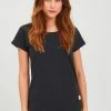 Oxmo OXLYDI - Camiseta Básica - Black , Mujer -Oxmo Elegante tienda c0a87967e45a4e64a10fcaf592ee01a1