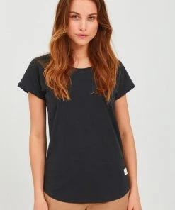 Oxmo OXLYDI - Camiseta Básica - Black , Mujer