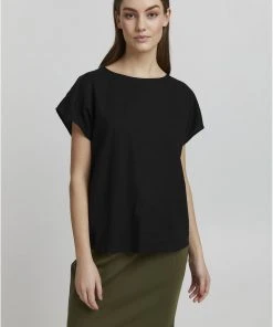Oxmo ARNORA - Blusa - Black , Mujer