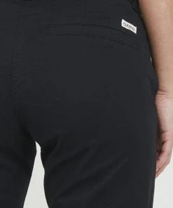 Oxmo OXCHAKIRA - Pantalones Chinos - Black , Mujer -Oxmo Elegante tienda c2408fbe6b494fedb1381fdab16c0628