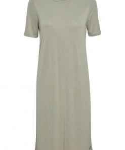 Oxmo BRINJA - Vestido Ligero - Seagrass , Mujer -Oxmo Elegante tienda c41bac18c76b4e50b00f8a5be9da936f