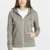Oxmo CELIA - Sudadera Con Cremallera - Medium Grey Melange, Mujer -Oxmo Elegante tienda c42472abe4794cb68c9301baf059558f