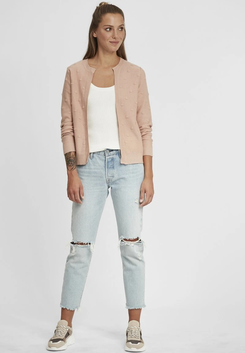 Oxmo OXKALOTTA - Chaqueta De Punto - Mahogany Rose , Mujer 4 Oxmo OXKALOTTA - Chaqueta De Punto - Mahogany Rose , Mujer - Image 2