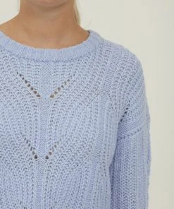 Oxmo OXCHIARA - Jersey De Punto - Sky Blue , Mujer -Oxmo Elegante tienda c72fd198593249ec9538fafcc63867c4