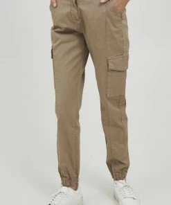 Oxmo OXCOCO - Pantalones Cargo - Dune , Mujer