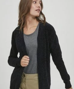 Oxmo OXELISABET - Chaqueta De Punto - Black, Hombre