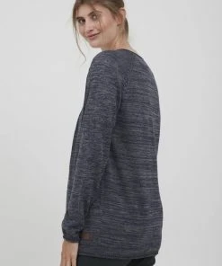 Oxmo OXDANILA - Chaqueta De Punto - Ensign Blue , Mujer -Oxmo Elegante tienda cc602f5584d944ffb25e72c123611784