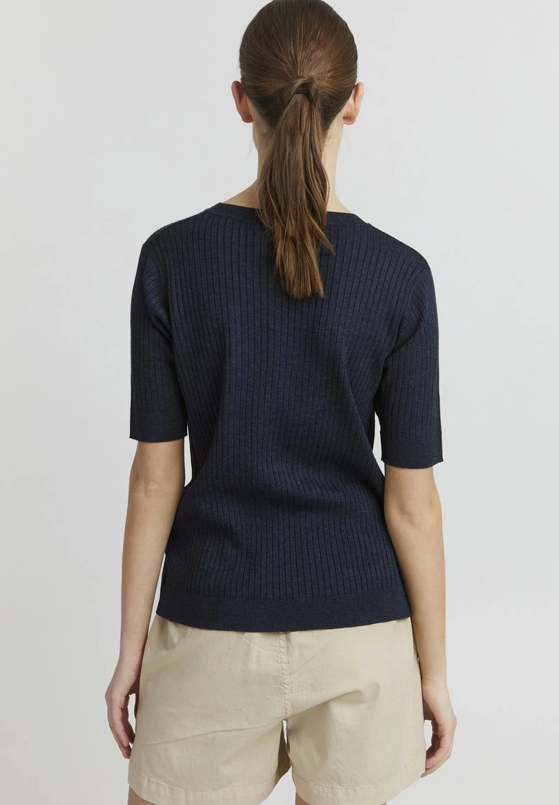 Oxmo RIONA - Camiseta Básica - Totaleclipsemelange, Mujer 5 Oxmo RIONA - Camiseta Básica - Totaleclipsemelange, Mujer - Image 3