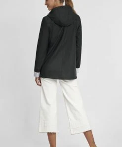 Oxmo OXBECKY - Impermeable - Black, Mujer -Oxmo Elegante tienda cd98559df74649d6b19fe431225cadf0