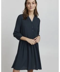Oxmo Vestido Informal - Total Eclipse , Mujer