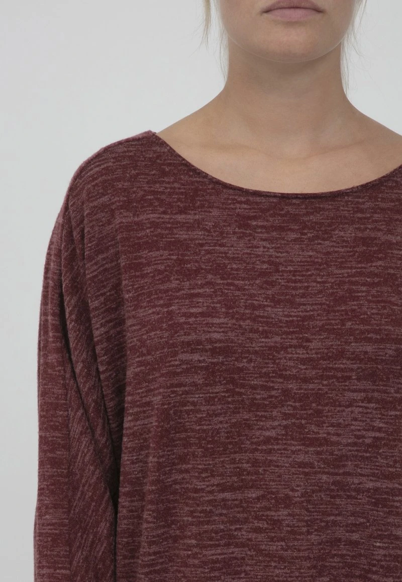 Oxmo OXBINALA - Vestido De Punto - Chocolate Truffle Melange, Mujer 6 Oxmo OXBINALA - Vestido De Punto - Chocolate Truffle Melange, Mujer - Image 4