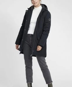 Oxmo OXTAMILA - Parka - Black , Mujer -Oxmo Elegante tienda d4938dee9af541c180d62b874e18ba5f