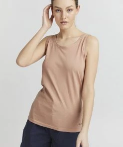 Oxmo PINA - Top - Mahogany Rose, Mujer