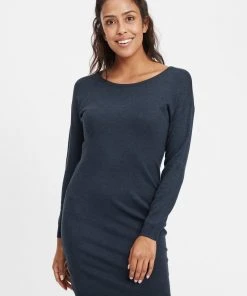 Oxmo OXELLA - Vestido De Punto - Ins Bl Mel, Mujer