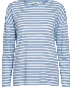 Oxmo Camiseta De Manga Larga - Bel Air Blue , Mujer 13 Oxmo Camiseta De Manga Larga - Bel Air Blue , Mujer -Oxmo Elegante tienda d9c95c02bc64414d9f7eef033ce7bc80