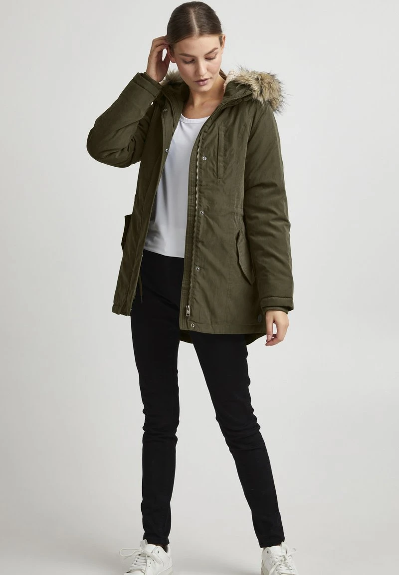 Oxmo OXLOKA - Abrigo De Invierno - Ivy Green , Mujer 4 Oxmo OXLOKA - Abrigo De Invierno - Ivy Green , Mujer - Image 2