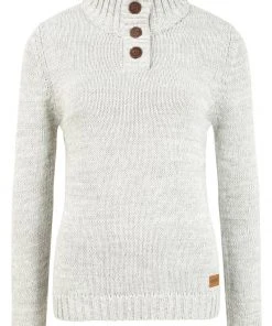 Oxmo OXPHILICITA - Jersey De Punto - Lig Grey M , Mujer -Oxmo Elegante tienda db7f694eda5b488eb4b89a4762d3fdea