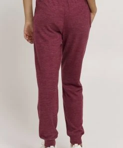 Oxmo OXBENITA - Pantalones Deportivos - Wine Red Melange , Mujer -Oxmo Elegante tienda dc43527399e644e2875a91d8fc55fd93