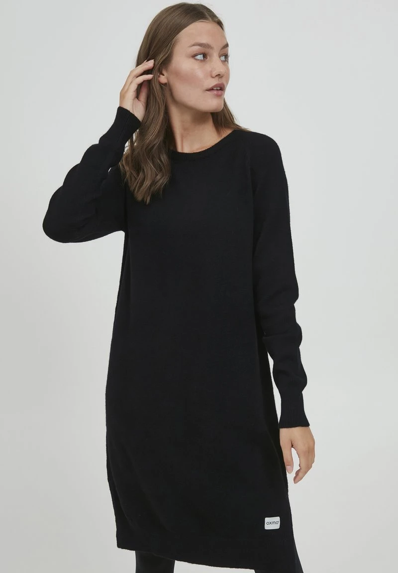 Oxmo OXMAREEN - Vestido De Punto - Black, Mujer 3 Oxmo OXMAREEN - Vestido De Punto - Black, Mujer