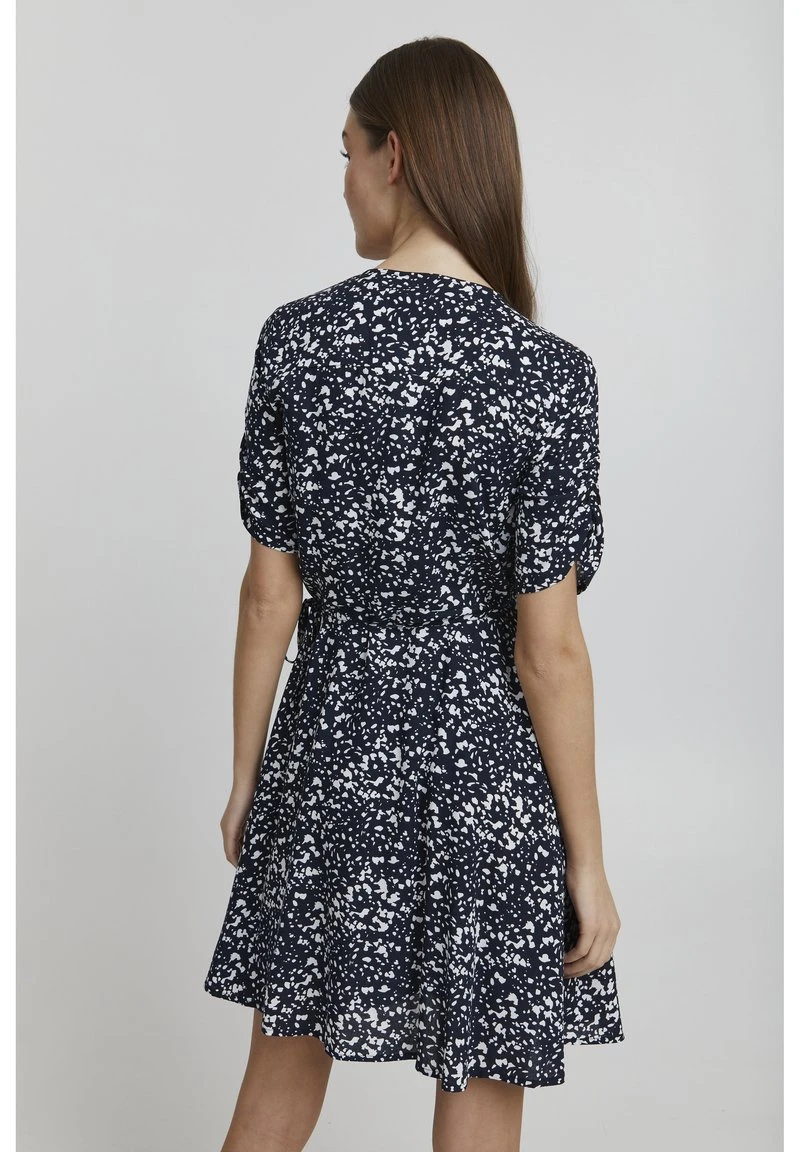 Oxmo OXEMBLA - Vestido Informal - Total Eclipse Mix, Mujer 5 Oxmo OXEMBLA - Vestido Informal - Total Eclipse Mix, Mujer - Image 3