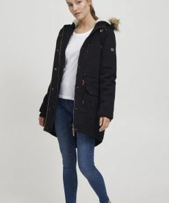 Oxmo OXANNA - Parka - Black , Mujer -Oxmo Elegante tienda e141fdabd15e402e885e4316f28002eb
