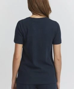 Oxmo PIM - Camiseta Básica - Total Eclipse , Mujer -Oxmo Elegante tienda e3b6ad7c20ff443a9a5820a8726af7a4