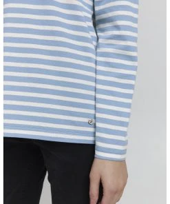 Oxmo Camiseta De Manga Larga - Bel Air Blue , Mujer 12 Oxmo Camiseta De Manga Larga - Bel Air Blue , Mujer -Oxmo Elegante tienda e3b7ef3ba8804cdc8b50753823e1cde6