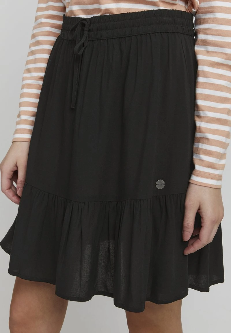 Oxmo OXEIRA - Falda Acampanada - Black , Mujer 6 Oxmo OXEIRA - Falda Acampanada - Black , Mujer - Image 4