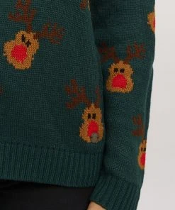 Oxmo OXCHRISTEL - Jersey De Punto - Botanical Garden, Mujer -Oxmo Elegante tienda e66168d5db6c4582b3890f0f4adb8060