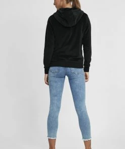 Oxmo OXNICKY - Sudadera Con Cremallera - Black , Mujer -Oxmo Elegante tienda e8656729aab443bfb2819c98506911cc