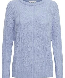 Oxmo OXCHIARA - Jersey De Punto - Sky Blue , Mujer -Oxmo Elegante tienda e892c068a38c419f8c63667ae7f19e3c