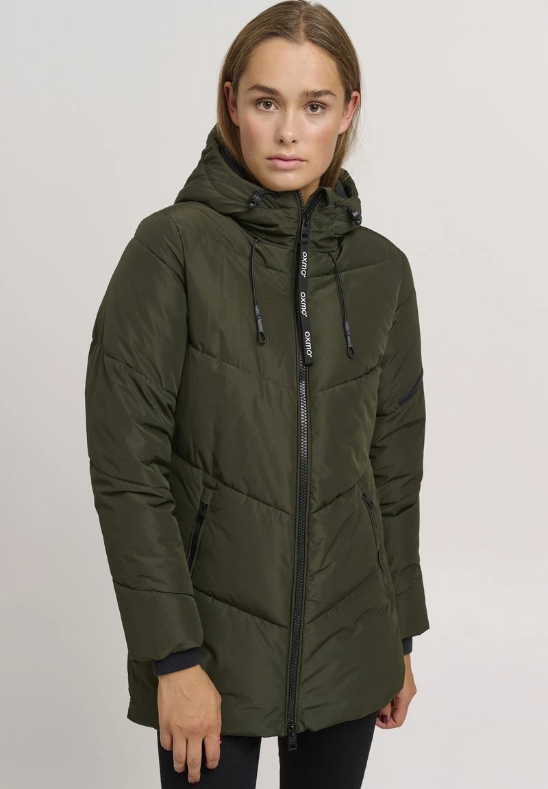 Oxmo OXJUNCHEN - Abrigo De Invierno - Grey Denim, Mujer 3 Oxmo OXJUNCHEN - Abrigo De Invierno - Grey Denim, Mujer