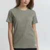 Oxmo PIM - Camiseta Básica - Seagrass , Mujer -Oxmo Elegante tienda e92b0a18bbd143f7878b2b3989529596
