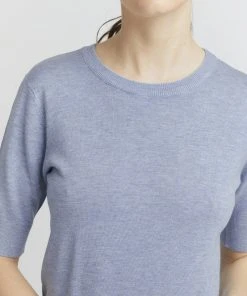 Oxmo OXHELIN - Camiseta Básica - Kentucky Blue Melange, Mujer 11 Oxmo OXHELIN - Camiseta Básica - Kentucky Blue Melange, Mujer -Oxmo Elegante tienda e9642424990e48f1b21b686f6038e851