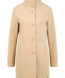 Oxmo OXHERMY - Abrigo Clásico - Dune Melange, Mujer -Oxmo Elegante tienda eb85b695e09340c7aa2f2a0199f0e5db