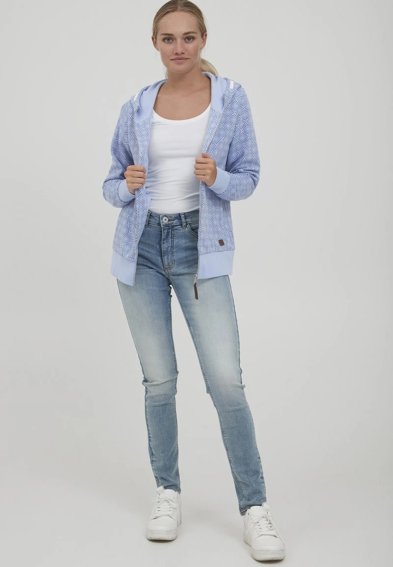 Oxmo OXVENDELA - Sudadera Con Cremallera - Lilac , Mujer 4 Oxmo OXVENDELA - Sudadera Con Cremallera - Lilac , Mujer - Image 2