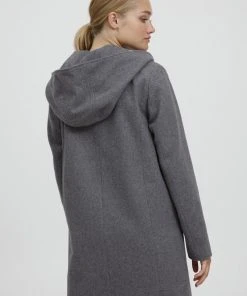Oxmo OXNELINA - Abrigo De Invierno - Medium Grey Melange , Mujer 10 Oxmo OXNELINA - Abrigo De Invierno - Medium Grey Melange , Mujer -Oxmo Elegante tienda ed530d0fe5b04748adb32c190bb853a0