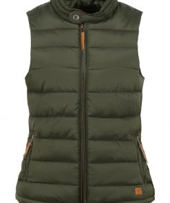 Oxmo OXCAMILLA - Chaleco - Duffel Bag Green , Mujer -Oxmo Elegante tienda ee03543ac8c74795acc6f646980f3e8f