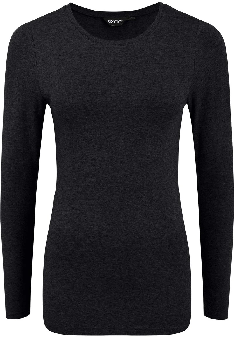 Oxmo OXMARIE - Camiseta De Manga Larga - Black , Mujer 8 Oxmo OXMARIE - Camiseta De Manga Larga - Black , Mujer - Image 6