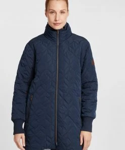 Oxmo OXALARAR - Abrigo De Invierno - Dress Blues , Mujer