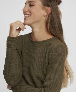 Oxmo OXHELEN - Jersey De Punto - Ivy Green , Mujer -Oxmo Elegante tienda f2b62b90a77b4d28ae383dc141cd52c6