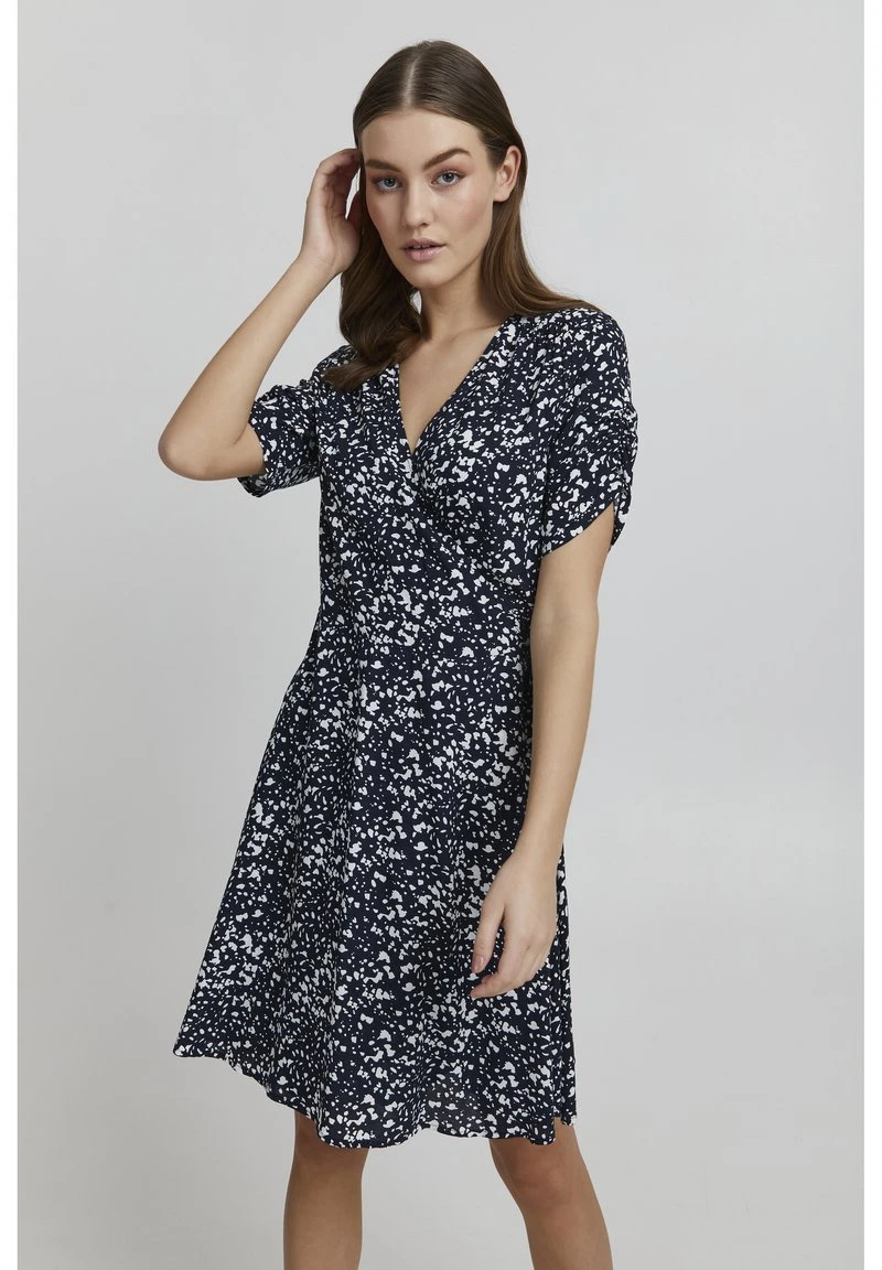 Oxmo OXEMBLA - Vestido Informal - Total Eclipse Mix, Mujer 3 Oxmo OXEMBLA - Vestido Informal - Total Eclipse Mix, Mujer