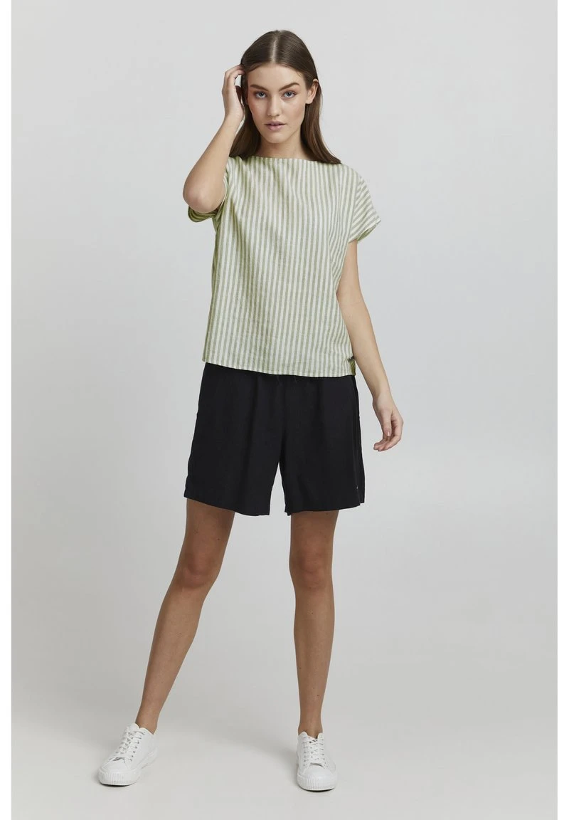 Oxmo ARNORA - Blusa - Seagrass Mix , Mujer 4 Oxmo ARNORA - Blusa - Seagrass Mix , Mujer - Image 2