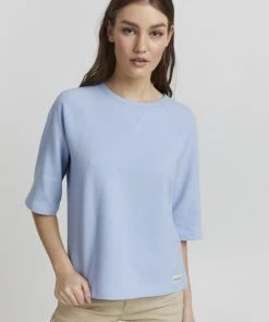 Oxmo JONNE - Camiseta Básica - Kentucky Blue, Mujer