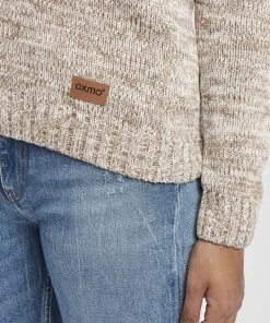 Oxmo OXPHILADELPHIA - Chaqueta De Punto - Dune , Mujer -Oxmo Elegante tienda f8bee0ebf9d443f6b9b3dfe934d4fb9a