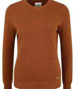 Oxmo OXSARAH - Jersey De Punto - Cinnamon, Mujer -Oxmo Elegante tienda f9c234ce29ee4d59a022e3e88603232b