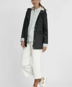 Oxmo OXBECKY - Impermeable - Black, Mujer