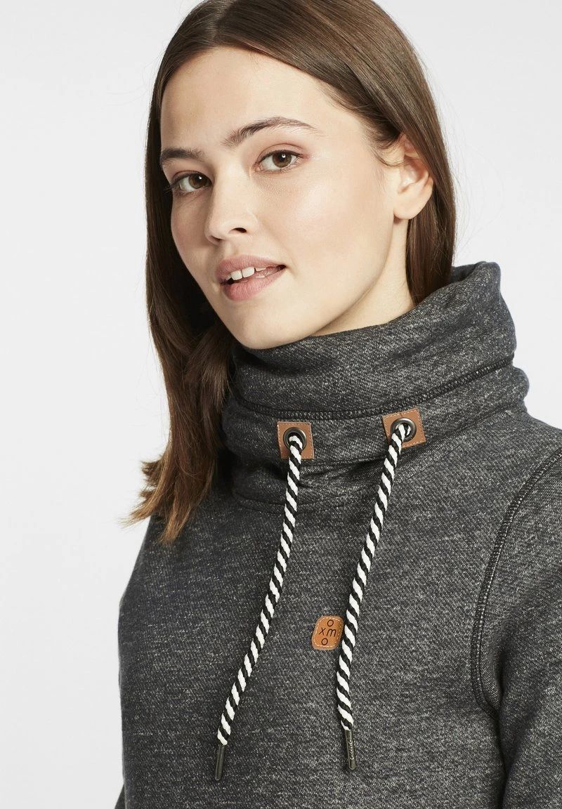 Oxmo OXCECILIA - Jersey Con Capucha - Black , Mujer 6 Oxmo OXCECILIA - Jersey Con Capucha - Black , Mujer - Image 4