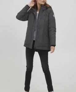 Oxmo OXJYTTE - Chaqueta De Entretiempo - Grey , Mujer -Oxmo Elegante tienda fc5a825a5eeb46d1852e8f58c538524e